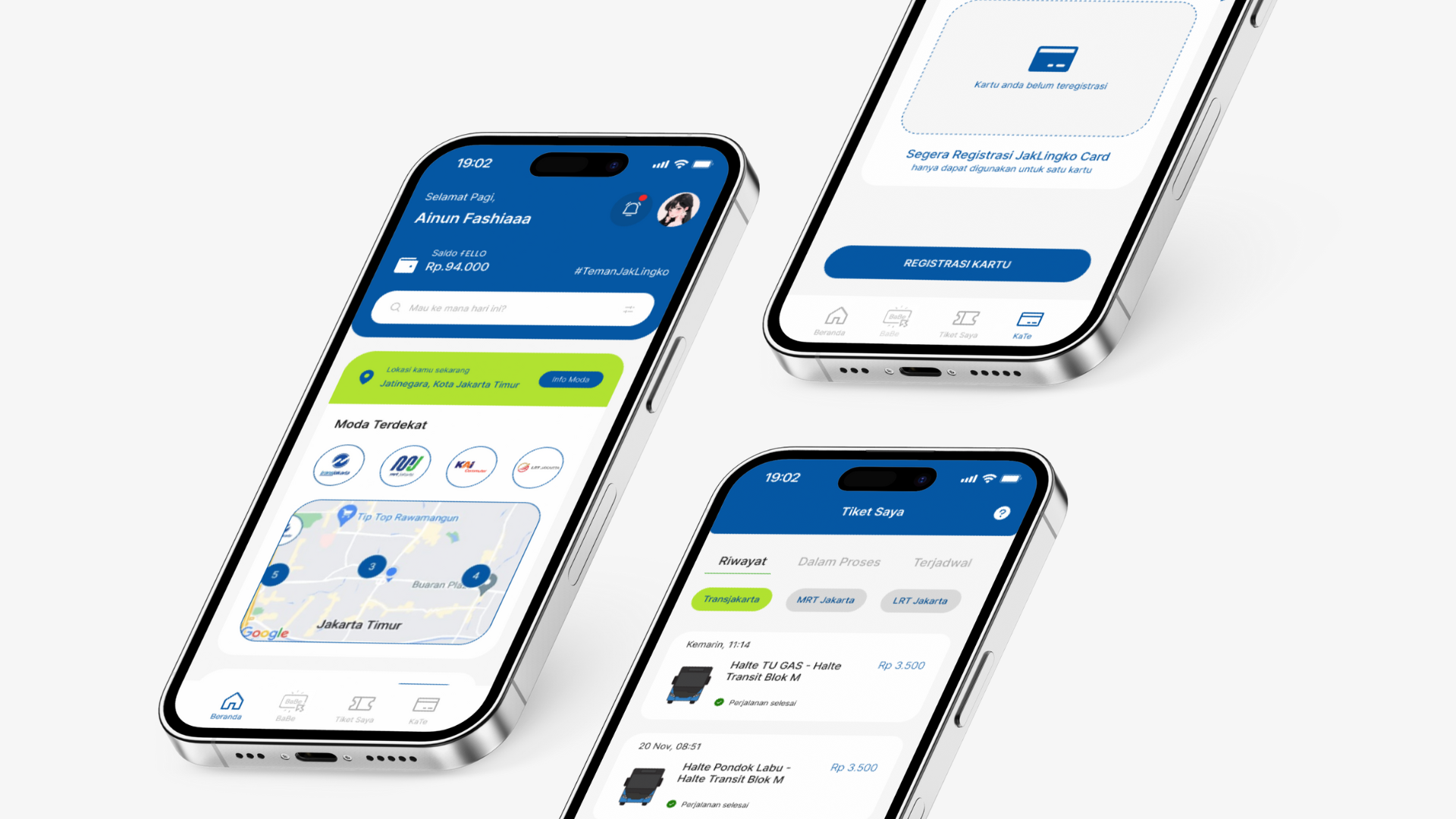 Jakling UI Design