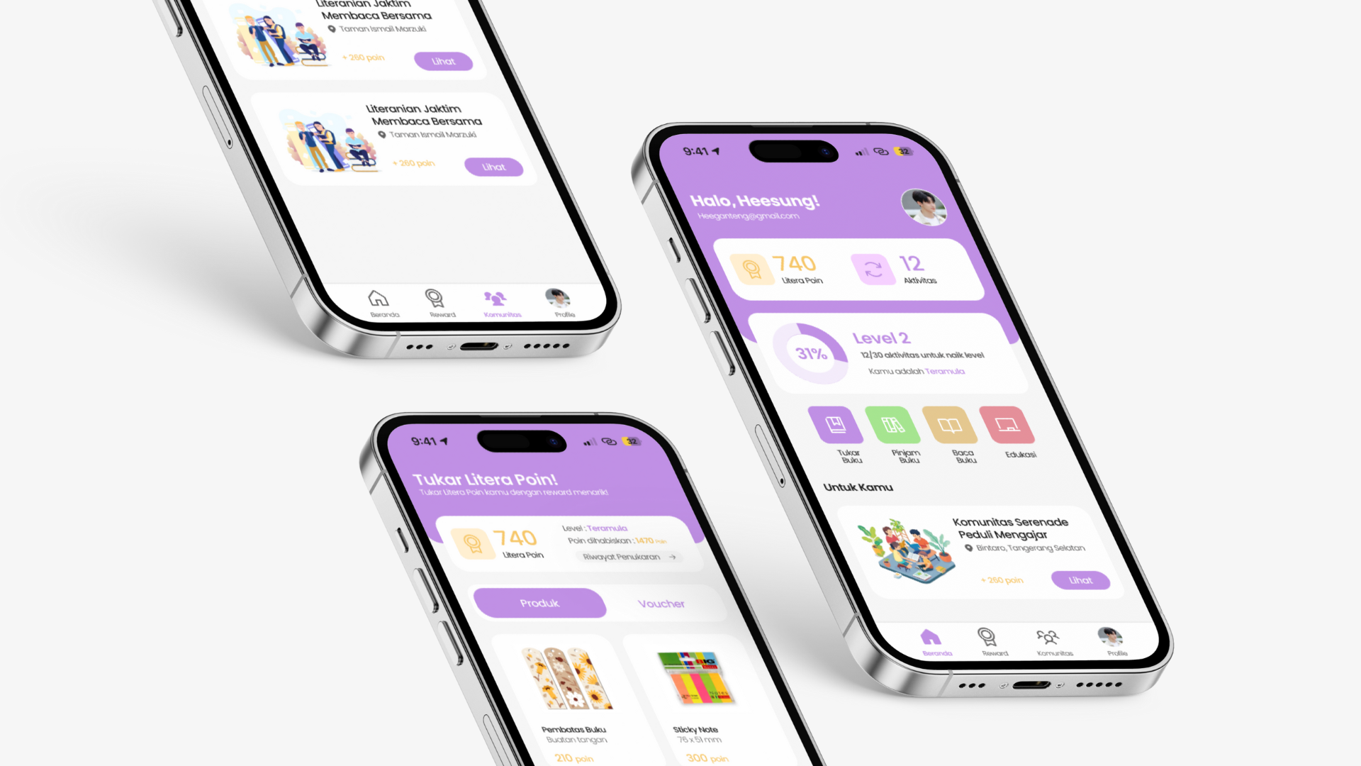 Litera Bookstore UI Design