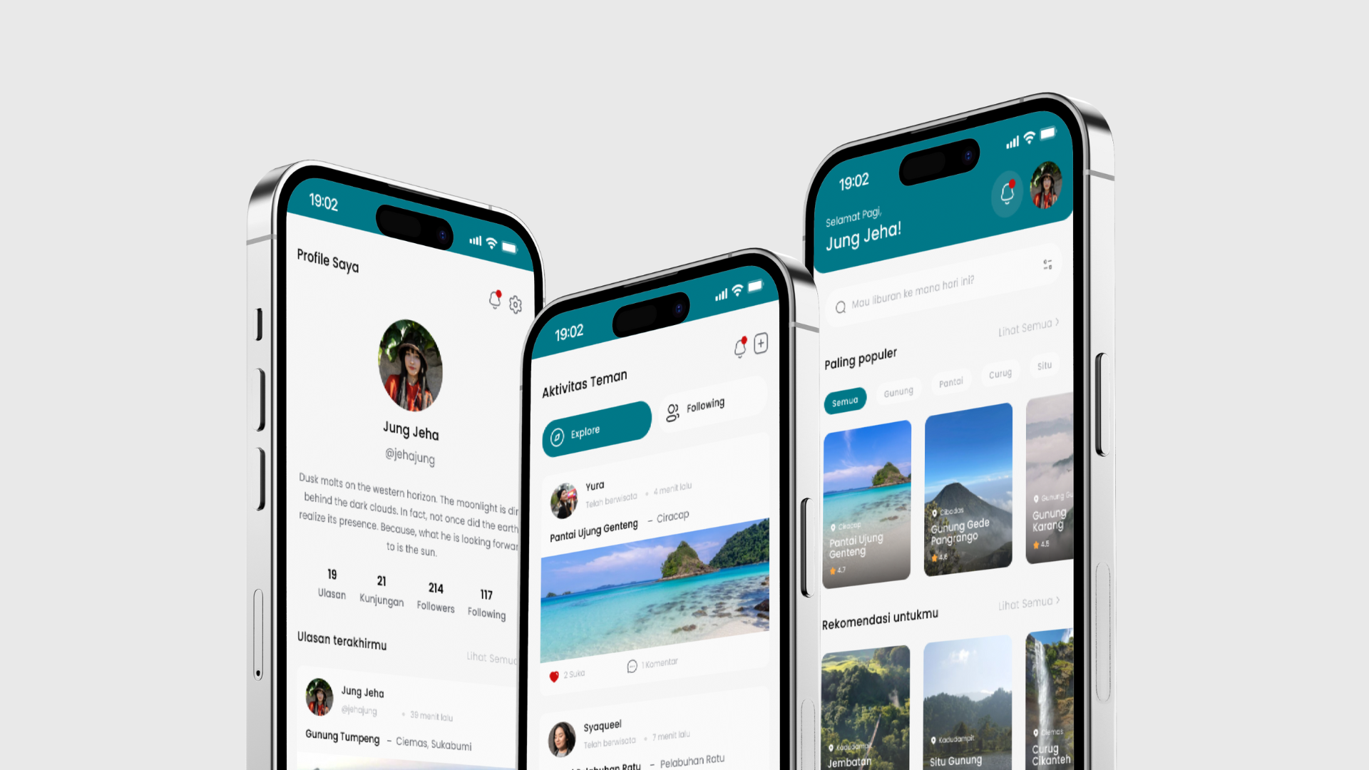 sukaexplore App UI Design